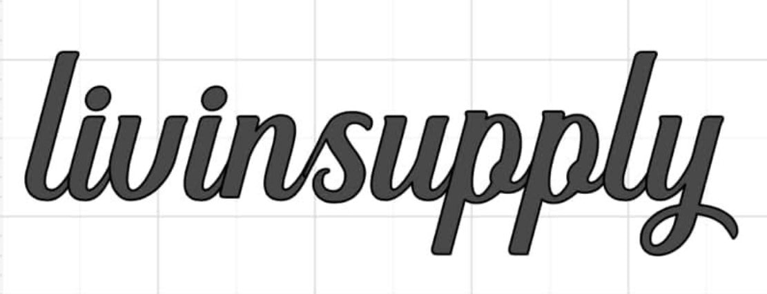 LIVIN Supply Sticker
