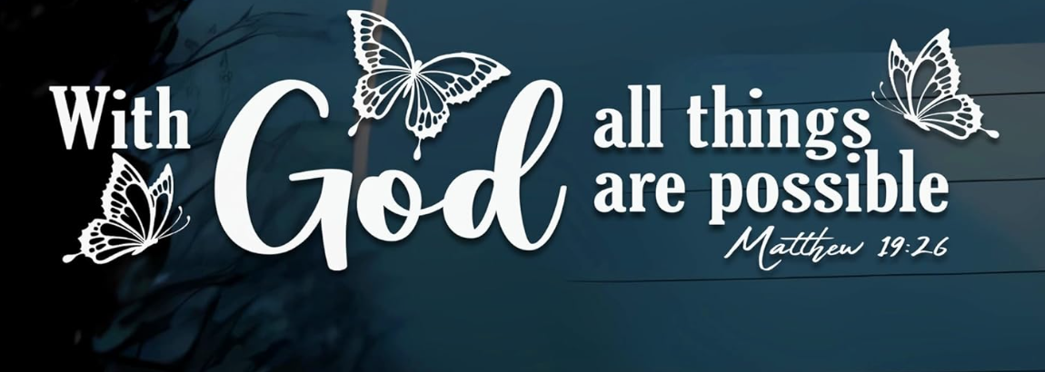 With God Sticker